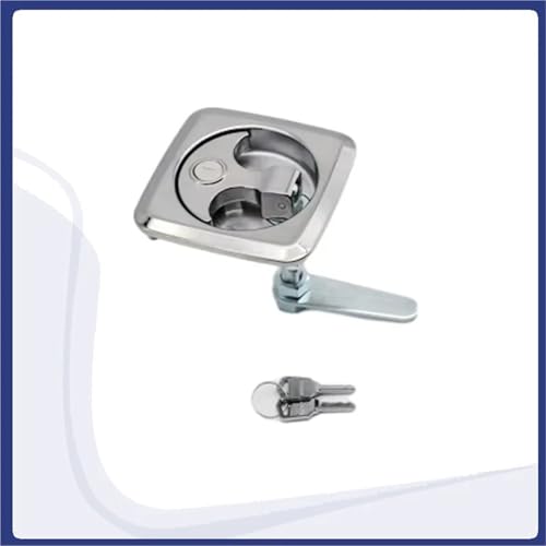 Serrure à plaque rotative pour sécuriser un conteneur d'expédition