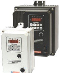 KB Electronics, 9662, KBDA-48 White, 5HP, 3-Phase, 380-480V Input, Nema 4X Enclosure, Variable Frequency Drives