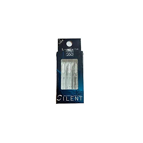 Image of Lstyle Dart Shafts Spinning | Clear | Extra Extra Long 440 Slim | 1 Set (3 Shafts) | for Soft Tip & Steel Tip Darts