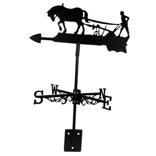 Gatuida Retro Windrichtungsanzeiger Pferd Wetterfahne aus Metall Wetterfeste Dachmontage Dekorative Windfahne für Garten und Bauernhof Einfache Installation Lebensechte Eisen Wetterfahne Gatuida Retro Windrichtungsanzeiger Pferd Wetterfahne aus Metall Wetterfeste Dachmontage Dekorative Windfahne für Garten und Bauernhof Einfache Installation Lebensechte Eisen Wetterfahne