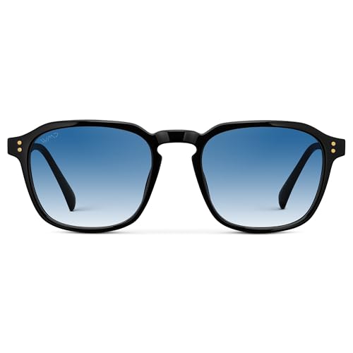 Image of WearMe Pro Francis Men's Polarized Sunglasses, Square Frame, Wide Fit UV400