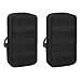 UBORSE Borsa tattica 2PCS con sistema Molle, pratico marsupio impermeabile, borsa accessori multifunzionale per l'allenamento all'aperto su attrezzatura da trekking, Nero