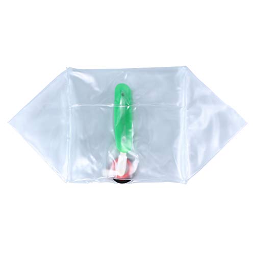 POPETPOP Collapsible Folding Water Container Portable Outdoor Water Carrier with Off Tap Space Saving Design Durable Material for Camping and Travel