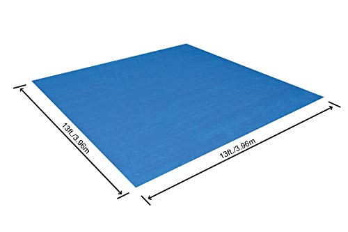 Bestway Ground Cloth Swimming Pool Floor Protector, 13 x 13 ft
