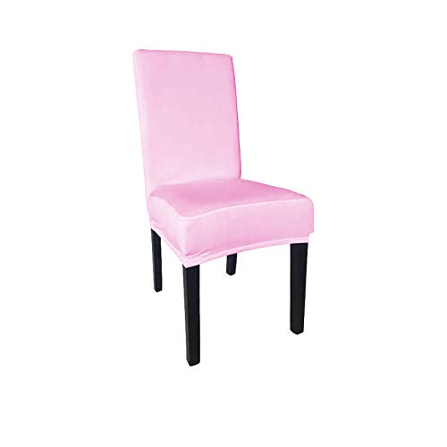 She Yang Juego de 4 Fundas Protectoras para sillas de Comedor de Tela elástica y Lavable
