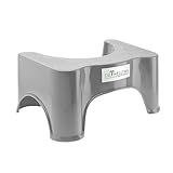 Tabouret Physiologique Ergonomique de Toilettes Marche Pied pour WC Antidérapant Contre Constipation et Hémorroïdes