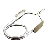 DimyFew Fliegenfischerzange, Fliegenbindewerkzeug, Kompakt, Praktisch, Tragbar, Angelzubehör, Hechelzange Aus Edelstahl