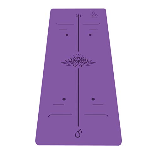 YUGLAND PU Yoga Mat- Nonslip Eco-Friendly Natural Rubber Hot Yoga Exercise Mat
