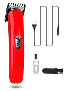 SUPER TOY Wireless Hair Beard Remover Trimmer with Adjustable Clip, Pack of 1, Multicolor