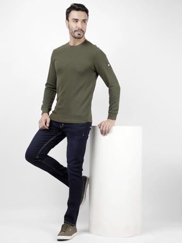 Image of Numero Uno Men's Charcoal Grey Skinny Sustainable Stretchable Jeans