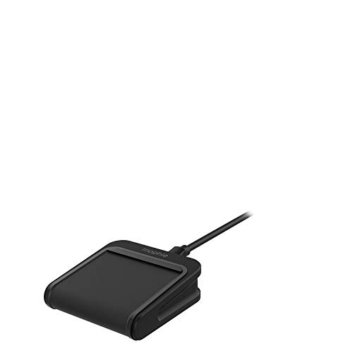 Mophie Charge Stream Mini - 5W Wireless Travel Charger for Apple iPhone 8, 8 Plus, X, Samsung and Qi Enabled Smartphones - Black (409901794)