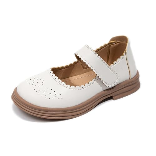 IWIHMIV Flat Ankle Strap Mary Jane Shoes Cute Kids School Shoes Casual Comfortable Non Slip Platform Walking Shoes2