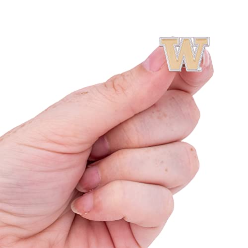 Image of Desert Cactus University of Washington Lapel Pin UW Huskies Made of Metal for Formal Wear, Bag and Hat Jewelry, and Tie Tack