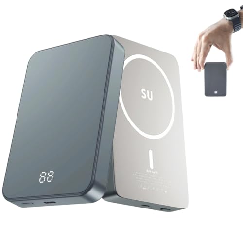 SU Lite Magnetic Power Bank 10000mAh, 20W Fast Charge USB-C,