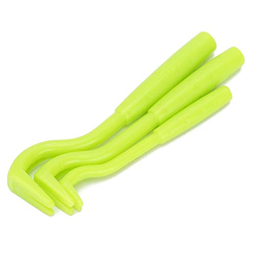 Verrückter ABS Removal Tool Kit, Allgemeine Hundeflohpinzette 2 Sätze Bug Catcher Flohpinzette Bräutigam Werkzeug Green Pet Remover, für Hunde