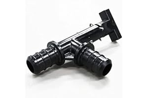 90-Degree Poly Low Point Drain Valve for RV Fresh Water Tanks