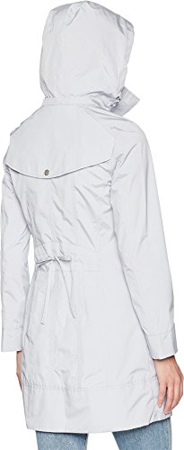 Image of Cole Haan Women's Back Bow Packable Hooded Rain Jacket