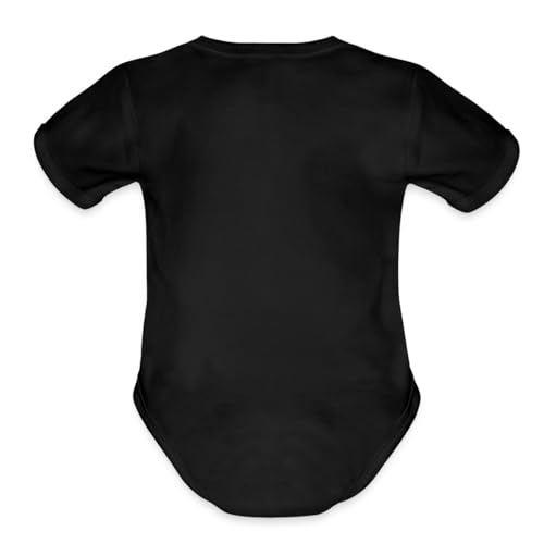 Spreadshirt® Italian Horn Cornicello | Organic Short Sleeve Baby Bodysuit3