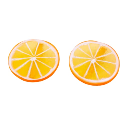 Pinzas de cabello naranja para mujeres y niñas, diseño creativo miniatura 1