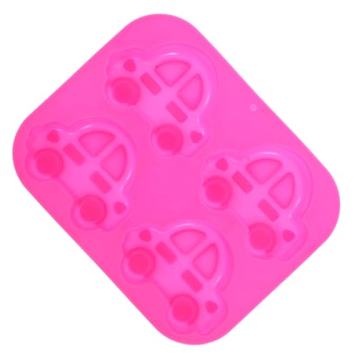 Cabilock Molde de Silicona para Tartas con Forma de Coche Molde para Hornear Pasteles y Chocolates para Manualidades Infantiles