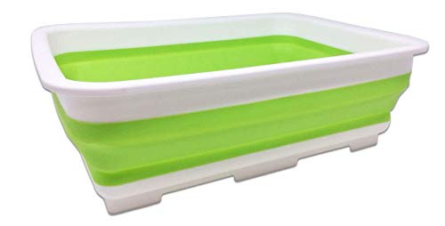 Bramble - Faltbare Spülschüssel, Wäschekorb Wäschewanne Fußwanne (9L /...