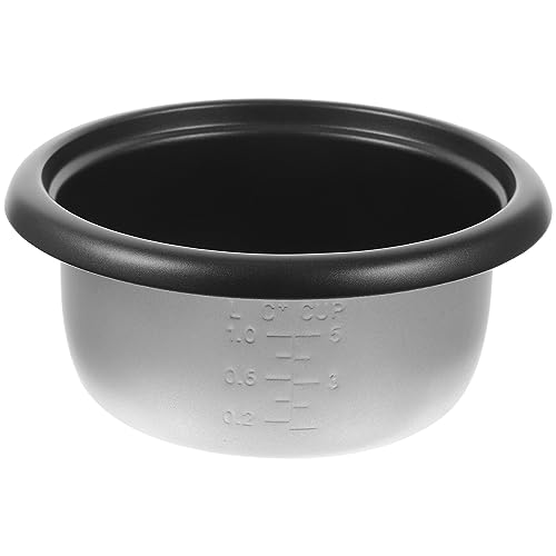 PACKOVE Revestimiento De Olla Arrocera Contenedores De Acero Inoxidable Olla Arrocera Reemplazar El Forro Tanque Interior De Arroz Forro De Cocina Olla Caliente Aleación De Aluminio Pastel