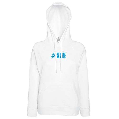 Sweat à capuche Hashtag Blue doux et chaud pour en finir avec les vêtements inconfortables