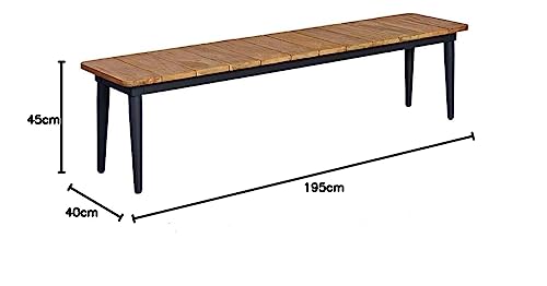 Aluminium und Teak — ein Dialog aus Gegensätzen