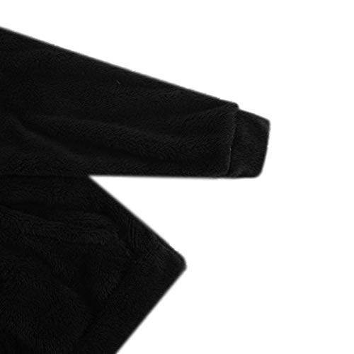 Loalirando Felpa da Uomo Invernale in Pile Caldo