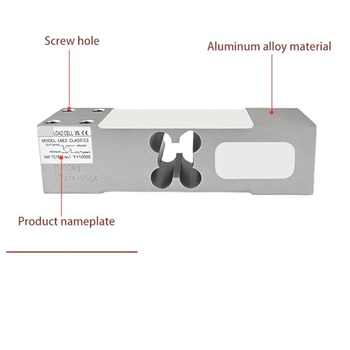 Báscula descalibrada solución con celda de carga L6E3-C3 aluminio 150KG 3