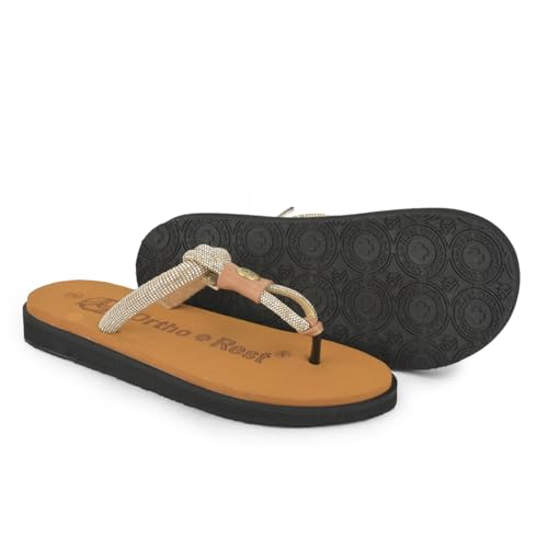 Image of Ortho + Rest Ortho Slippers for Women Daily Use, orthopedic FlipFlops