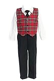 Newborn Toddler My First Christmas Baby Boy Outfit Babies Holiday Xmas Boys Outfits ropa de Navidad para Bebe niño Size 4t Black Pants