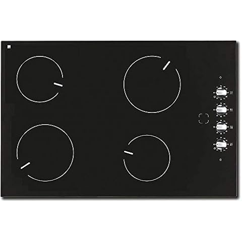 Ramblewood 4 Burner 30" Electric Cooktop, EC4-60, UL rated German EGO burner Cover