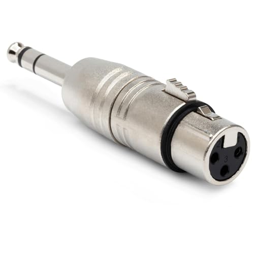 Hosa GXP-143, Adaptor, XLR3F to 1/4 in TRS