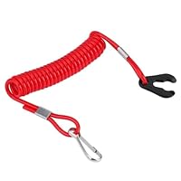 FDCGAS Motorstoppschalter Seil - 1 pcs Notausschalter Quickstop für Außenborder,Außenbordmotor Flammedurchschlag Sicherheitsstoppschalter Sicherheitsseil Kompatibel für All Series Motoboot