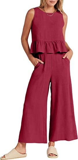 Conjunto de lino para mujer para disfrutar del verano con total ligereza