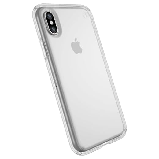Speck Products Presidio Stay Clear iPhone XS/iPhone X, Clear/Clear