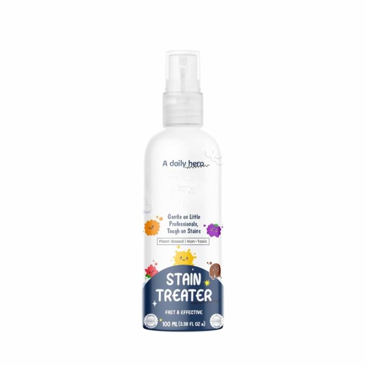 Fabric Stain Remover Spray 100ml | Instant Spot & Stain Cleaner | Effective on 50+ Common Stain Types | For Clothes, Sofa, Car Seats, Carpets & Upholstery | Plant-Based Formula-image-6