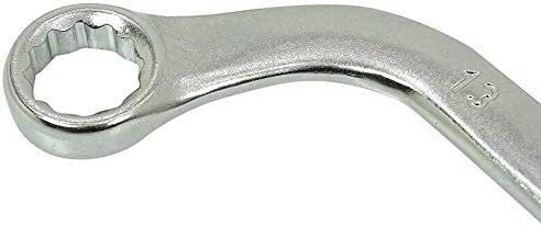 Klucz płaski, zestaw kluczy z grzechotką, klucz oczkowy, klucz do przeszkód 1 szt. 8-22 mm Half Moon Klucz oczkowy typu C Dwustronny metryczny klucz Torx do użytku profesjonalnego i majsterkowania (17