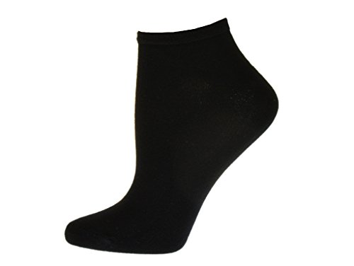 Sierra Socks Unisex Ankle Hi No Show Seamless Toe Socks - 3 Pair Pack