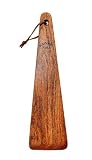 🤠 COWBOY SPATULA QUALITY: Mesquite Hardwood Spatula - Perfect for Cast Iron Skillets, Nonstick Skillets, Carbon Steel Skillets, Stainless Steel, Enameled Cookware. A flipper, turner, stirrer, crusher, scraper, and can even break up your ground meat. ...