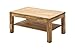 Produktbild Robas Lund Couchtisch Massivholz Wohnzimmertisch Asteiche, Lukas BxHxT 115 x 70 x 54 cm