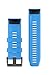 Garmin Quickfit Watch Band, Cyan Blue Silicone, 26mm