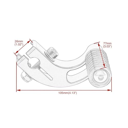 Sélecteur de vitesse talon-pointe pour Softail pour ne plus abîmer vos bottes