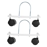 CONGARTENO Heizkörper Stützrahmen mit drehbaren Lenkrollen stabiler und rutschfester Fußständer...