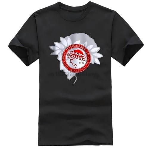 Olympiakos T-Shirt Black S