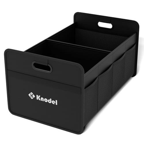 K KNODEL Foldable Trunk Storage Organizer for Car and Suv (Small, Black)