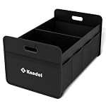 K KNODEL Foldable Trunk Storage Organizer for Car and Sedan (Small, Black)