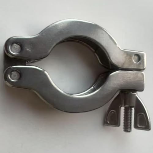 Collier KF-80 double broche inox 304 écrou oreilles vide NW-100