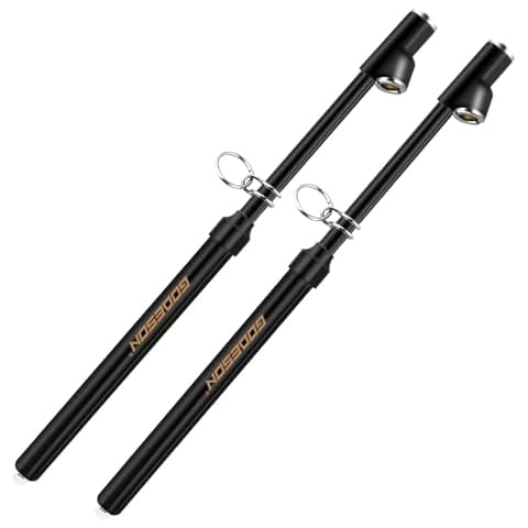 GODESON Dual Head Tire Pressure Gauge, Heavy Duty Pencil Tire Gauge Range 10-150PSI,Dual Head Truck Pen Air Pressure Gauge (Pack of 2) Cover